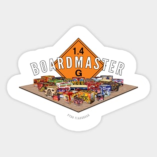 Boardmaster 1.4g Sticker